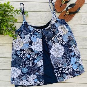 Fly Away Tummy Control Underwire Tankini Top 14